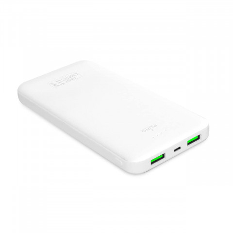 
Išorinė baterija 10000mAh USB-A USB-C 12W - balta
