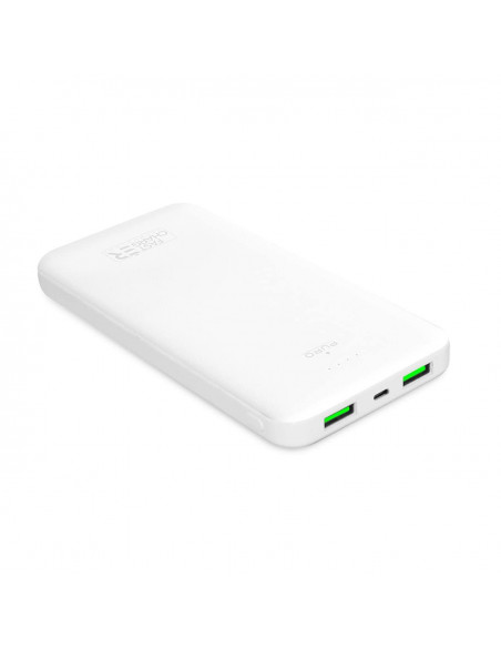 
Išorinė baterija 10000mAh USB-A USB-C 12W - balta
