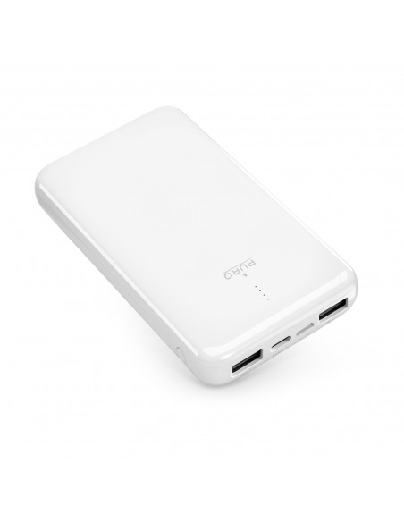 
Išorinė baterija 10000mAh USB-A USB-C 12W - balta
