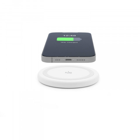 
Belaidis įkroviklis, skirtas „Android“ ir „iPhone“ išmaniesiems telefonams, 15 W – baltas
