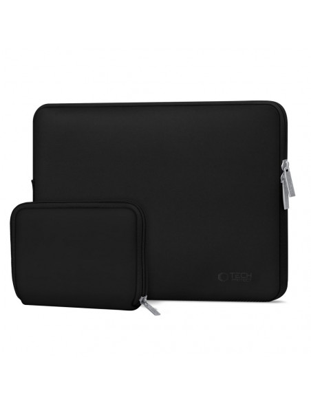 
Nešiojamojo kompiuterio krepšys, dėklas, įmautė 13–14 colių nešiojamajam kompiuteriui + priedų dėklas – juodas
