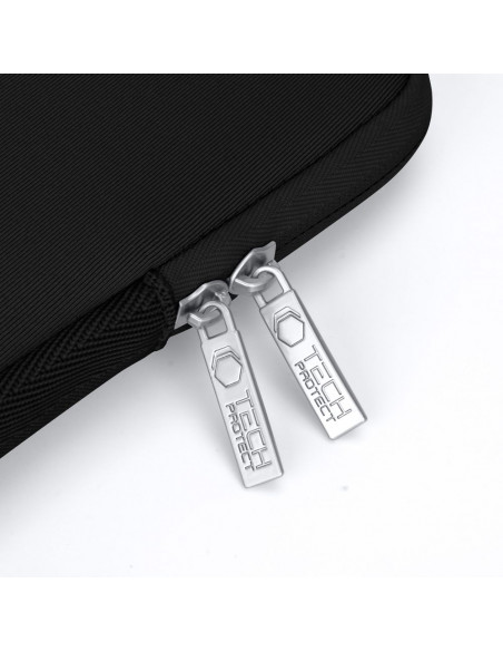 
Nešiojamojo kompiuterio krepšys, dėklas, įmautė 13–14 colių nešiojamajam kompiuteriui + priedų dėklas – juodas
