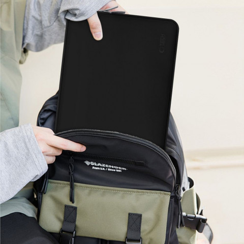 
Nešiojamojo kompiuterio krepšys, dėklas, įmautė 13–14 colių nešiojamajam kompiuteriui + priedų dėklas – juodas
