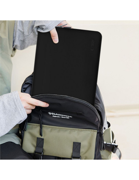 
Nešiojamojo kompiuterio krepšys, dėklas, įmautė 13–14 colių nešiojamajam kompiuteriui + priedų dėklas – juodas
