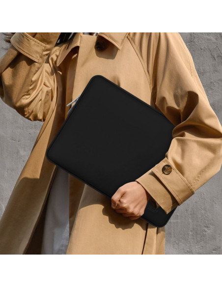 
Nešiojamojo kompiuterio krepšys, dėklas, įmautė 13–14 colių nešiojamajam kompiuteriui + priedų dėklas – juodas
