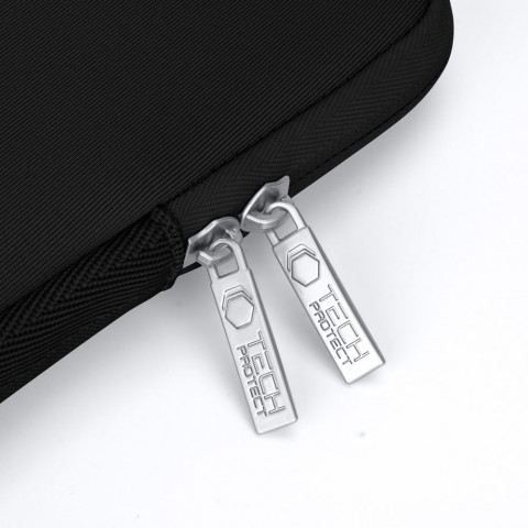 
Nešiojamojo kompiuterio krepšys, dėklas, įmautė 15-16 colių nešiojamiesiems kompiuteriams + priedų dėklas - juodas
