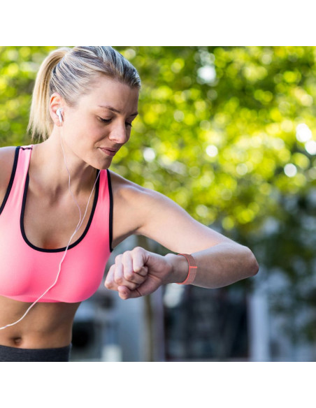 
„Apple Watch“ dirželis 40/ 41/ 42 mm nailono – oranžinis
