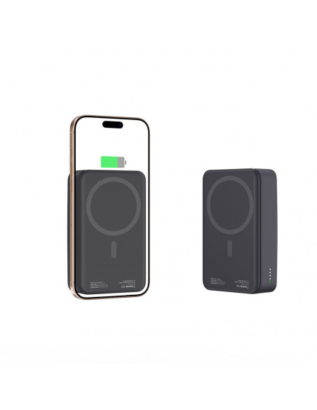 
20000mAh išorinė baterija su „MagSafe USB-C“ laidu, 30 cm, juoda
