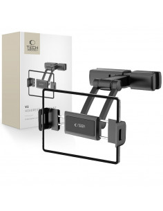 
V2 automobilio galvos atramos išmaniojo telefono ir planšetinio kompiuterio laikiklis – juodas
