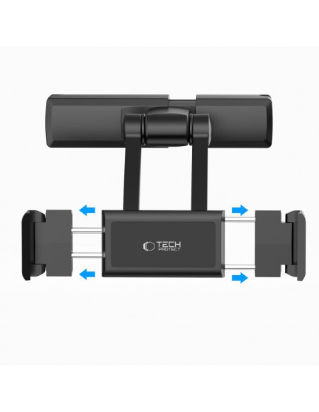 
V2 automobilio galvos atramos išmaniojo telefono ir planšetinio kompiuterio laikiklis – juodas
