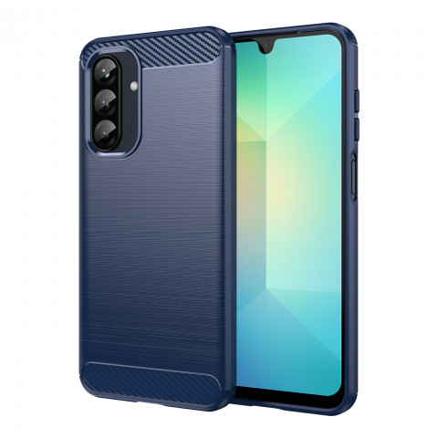 
Silikoninis dėklas, skirtas „Samsung Galaxy A26 Carbon“ dėklui - mėlynas
