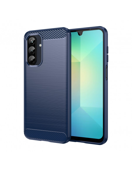 
Silikoninis dėklas, skirtas „Samsung Galaxy A26 Carbon“ dėklui - mėlynas
