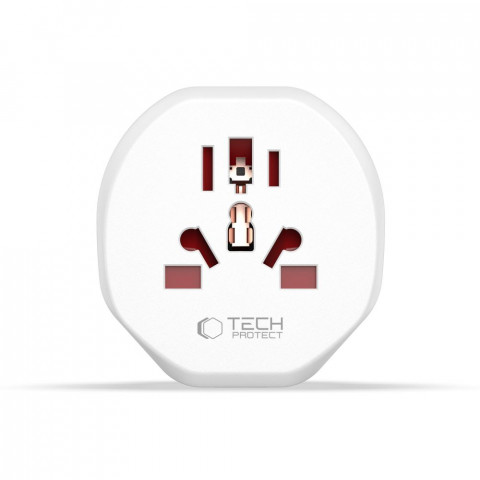 
Kelionių adapteris JK/ JAV/ AU/ FI/ CN-1/ CN-2 į ES – baltas
