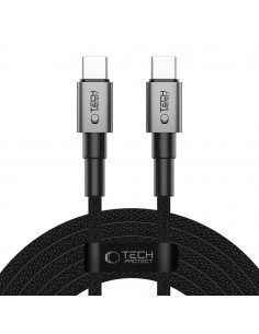 
USB-C PD 100W 5A 300 cm kabelis - pilkas
