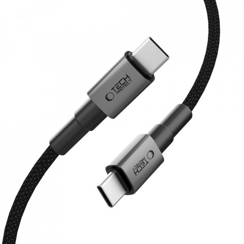 
USB-C PD 100W 5A 300 cm kabelis - pilkas
