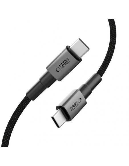 
USB-C PD 100W 5A 300 cm kabelis - pilkas
