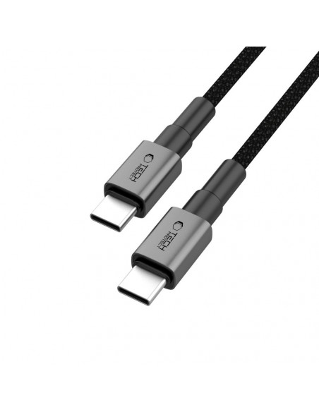 
USB-C PD 100W 5A 300 cm kabelis - pilkas
