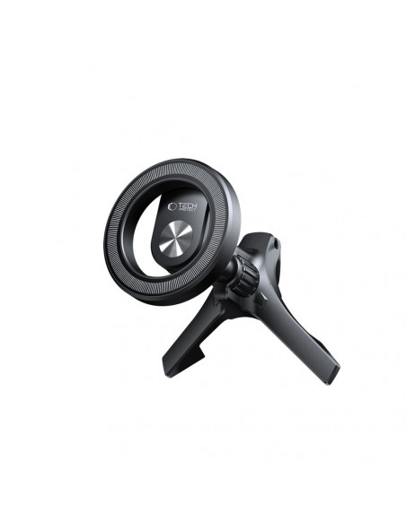 
N53 MagSafe automobilio išmaniojo telefono laikiklis su žiedais į oro angą – juodas
