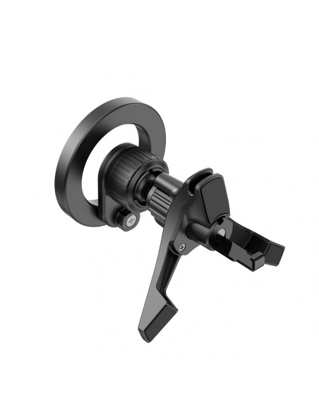 
N53 MagSafe automobilio išmaniojo telefono laikiklis su žiedais į oro angą – juodas
