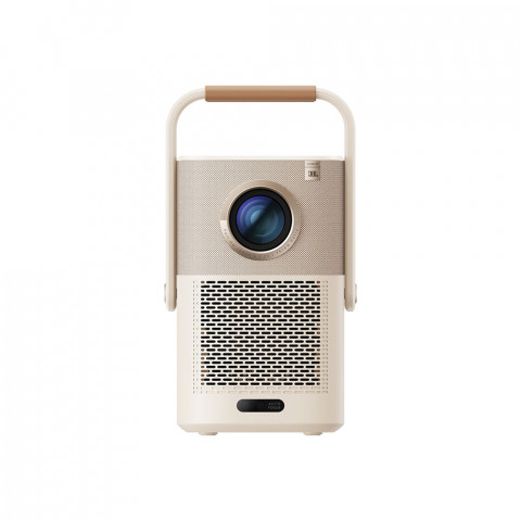 
„FullHD 1080p“ LCD belaidis multimedijos projektorius su „JBL WiFi BT T2 Plus“ garsiakalbiais – smėlio spalvos
