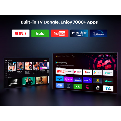 
„FullHD 1080p“ LCD multimedijos projektorius su „JBL WiFi BT K2s“ garsiakalbiais – juodas
