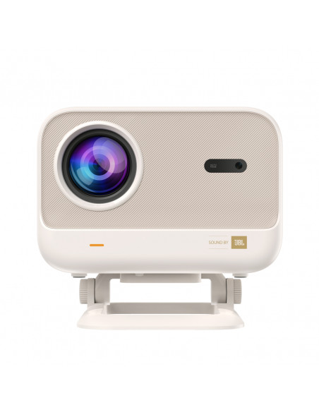 
„FullHD 1080p“ LCD multimedijos projektorius su „JBL WiFi L2 Plus“ garsiakalbiais – smėlio spalvos
