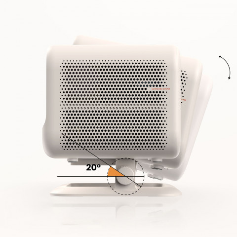 
„FullHD 1080p“ LCD multimedijos projektorius su „JBL WiFi L2 Plus“ garsiakalbiais – smėlio spalvos
