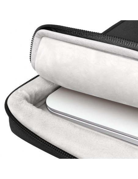 
Bazinis 13–14 colių nešiojamojo kompiuterio dėklas – juodas
