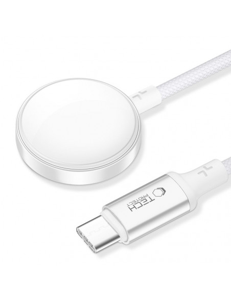 
Indukcinis įkroviklis Apple Watch USB-C 3W 1m - baltas
