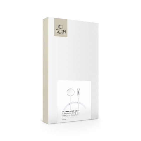 
Indukcinis įkroviklis Apple Watch USB-C 3W 1m - baltas
