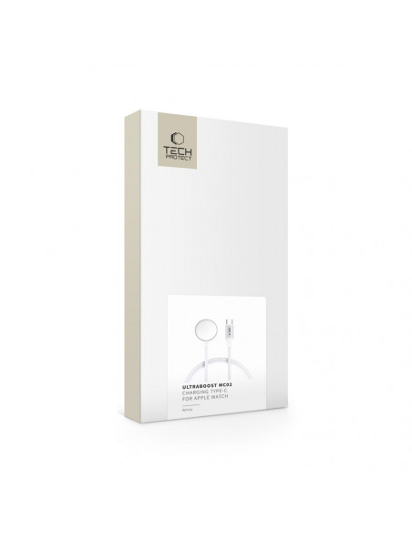 
Indukcinis įkroviklis Apple Watch USB-C 3W 1m - baltas
