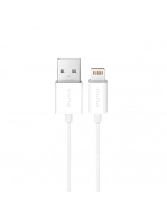 
USB-A - iPhone Lightning TPE 12W 3m kabelis - baltas
