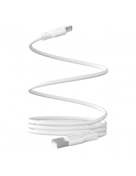 
Magnetinis kabelis USB-A - USB-C 10W 1m - baltas
