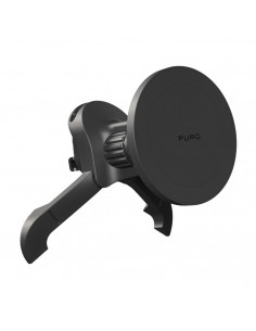 
Magnetinis automobilinis išmaniojo telefono laikiklis su reguliuojamomis grotelėmis, „MagSafe“ – juodas
