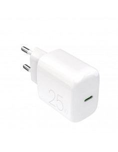 
USB-C maitinimo šaltinis 25 W sieninis įkroviklis – baltas
