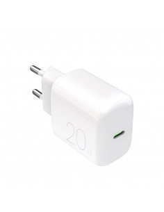 
PROLITE 20W USB-C sieninis įkroviklis – baltas

