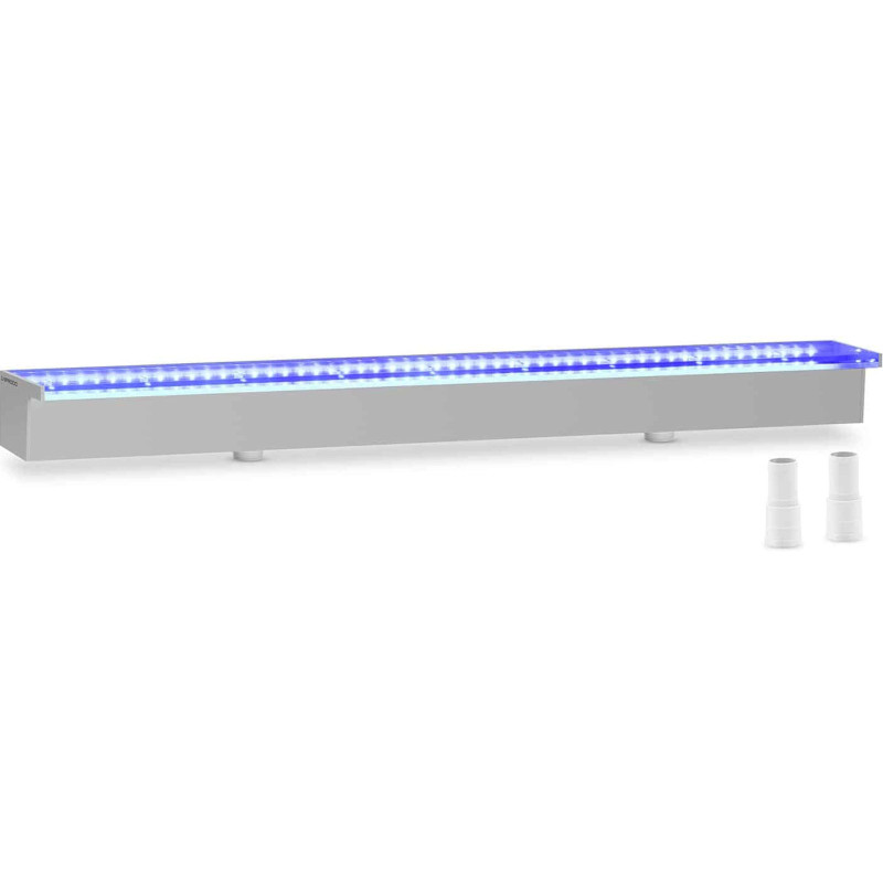 Krioklio snapelio sienelės kaskados sodo tvenkiniui LED 90 cm, srautas 30 mm