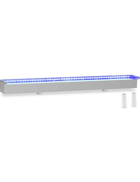Krioklio snapelio sienelės kaskados sodo tvenkiniui LED 90 cm, srautas 30 mm Krioklio snapelio sienelės kaskados sodo tvenkiniui LED 90 cm, srautas 30 mm