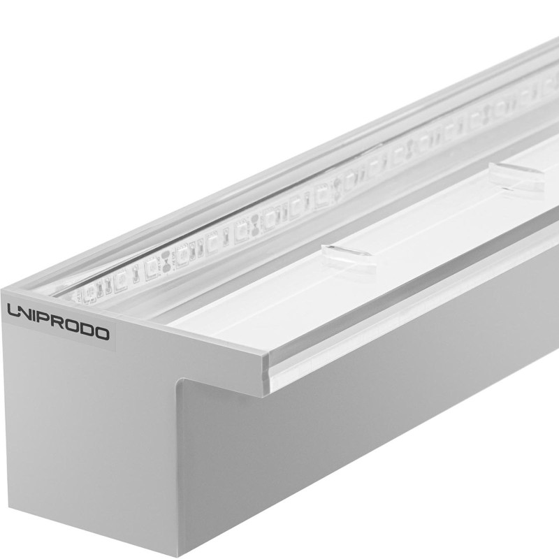 Krioklio snapelio sienelės kaskados sodo tvenkiniui LED 90 cm, srautas 30 mm