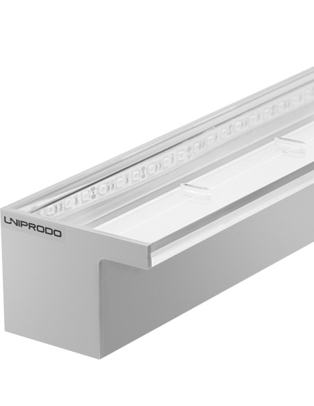 Krioklio snapelio sienelės kaskados sodo tvenkiniui LED 90 cm, srautas 30 mm Krioklio snapelio sienelės kaskados sodo tvenkiniui LED 90 cm, srautas 30 mm