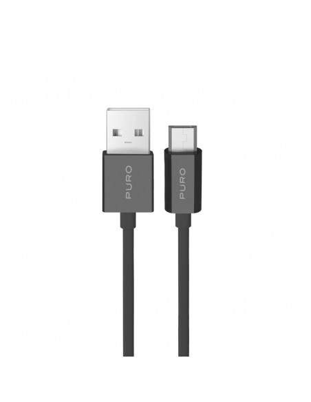 
Laidas USB-A - microUSB TPE 12W 2m - juodas
