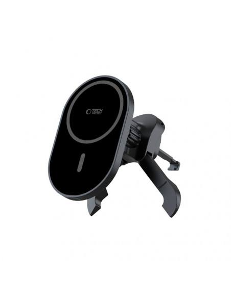 
Magnetinis išmaniųjų telefonų laikiklis automobiliui ant oro išleidimo angos „MagSafe“ – juodas
