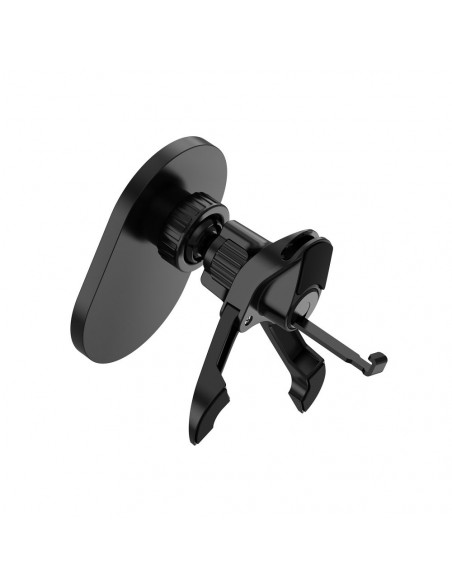 
Magnetinis išmaniųjų telefonų laikiklis automobiliui ant oro išleidimo angos „MagSafe“ – juodas
