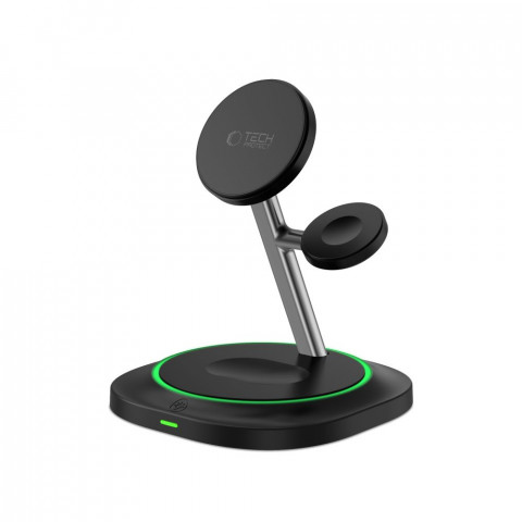 
3 viename indukcinis įkroviklis išmaniesiems telefonams, išmaniesiems laikrodžiams ir ausinėms. Magnetinis „MagSafe“ – ...