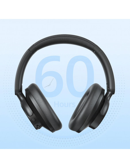 
Hibridinės ANC SOUNFII Q20S belaidės aktyvaus triukšmą slopinančios ausinės - juodos
