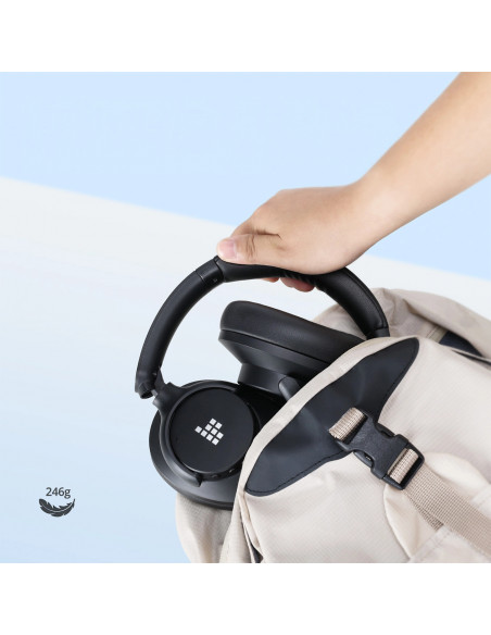 
Hibridinės ANC SOUNFII Q20S belaidės aktyvaus triukšmą slopinančios ausinės - juodos
