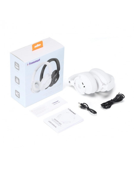 
Hibridinės ANC SOUNFII Q20S belaidės aktyvaus triukšmą slopinančios ausinės – baltos
