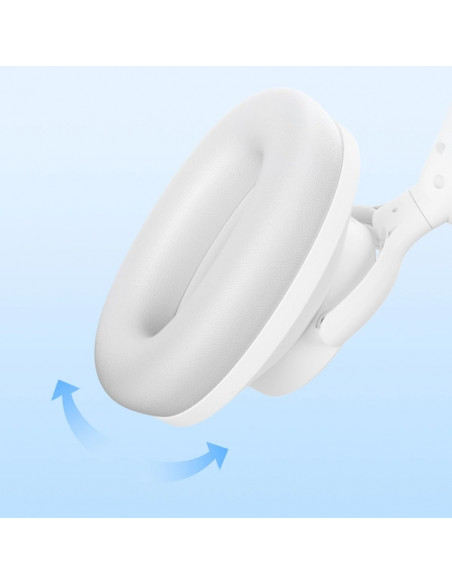 
Hibridinės ANC SOUNFII Q20S belaidės aktyvaus triukšmą slopinančios ausinės – baltos
