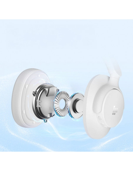 
Hibridinės ANC SOUNFII Q20S belaidės aktyvaus triukšmą slopinančios ausinės – baltos
