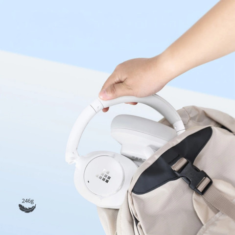 
Hibridinės ANC SOUNFII Q20S belaidės aktyvaus triukšmą slopinančios ausinės – baltos
